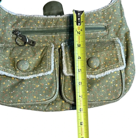 corduroy purse, cotton
shoulder,women ,Sherpa,boho
snap, zip,hoops,floral,grunge - Picture 3 of 13